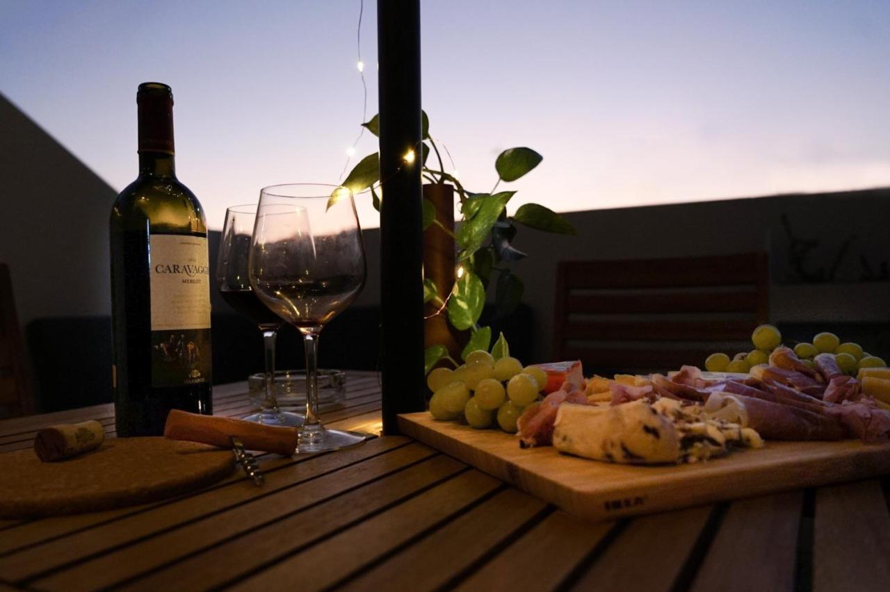 Ferienwohnung Cosy Designer Seaview Penthouse With Terrace & Bbq St. Paul's Bay Exterior foto