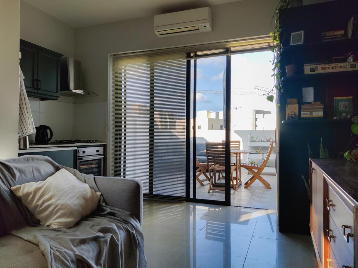 Ferienwohnung Cosy Designer Seaview Penthouse With Terrace & Bbq St. Paul's Bay Exterior foto